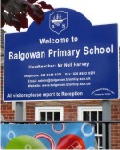 Balgowan Primary School Sign